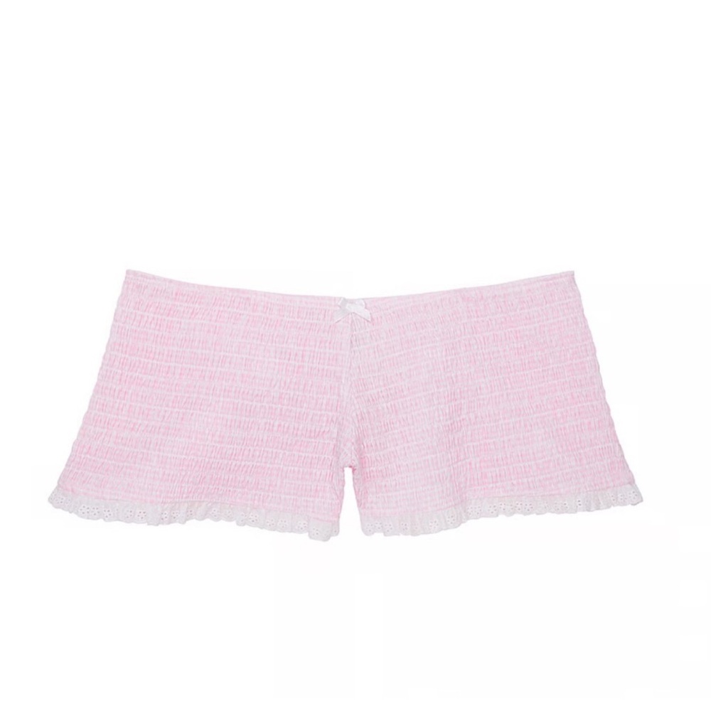 NWT Frankie’s Bikinis VS Pink Gingham Shorts
